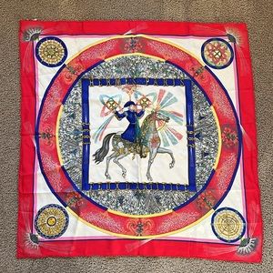 Very Rare 1987 Hermes 150th Anniversary Silk Scarf